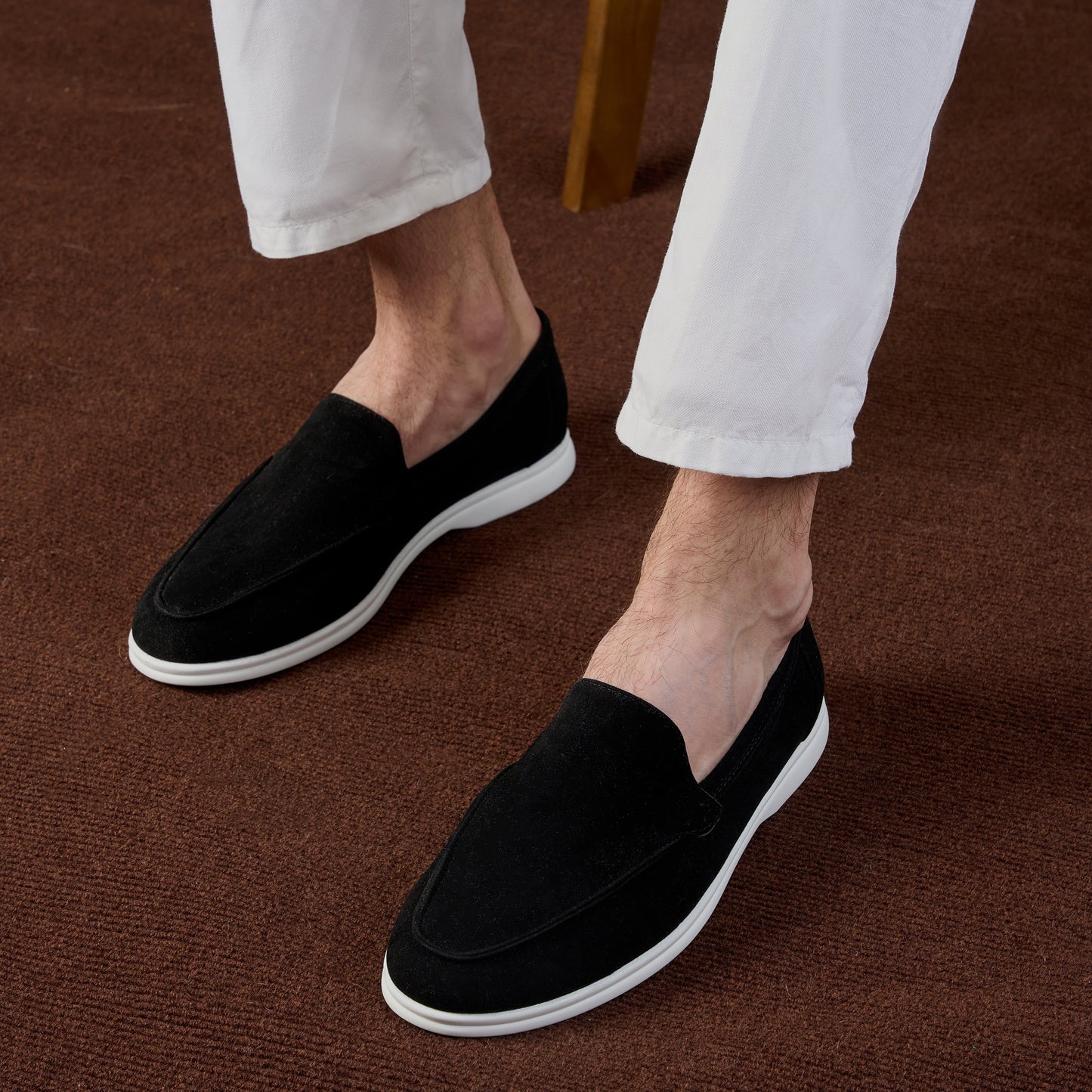 VENTURINO - SUEDE LOAFERS