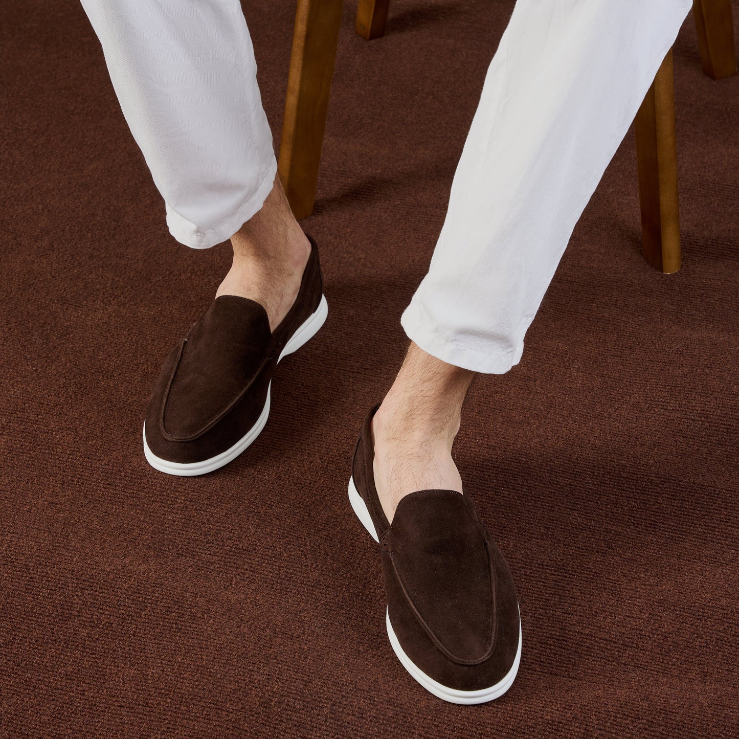 VENTURINO - SUEDE LOAFERS