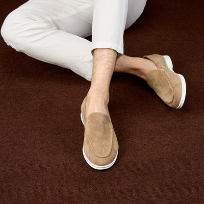 VENTURINO - SUEDE LOAFERS