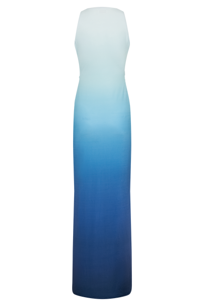 BELLA - OMBRE BLUE MAXI DRESS