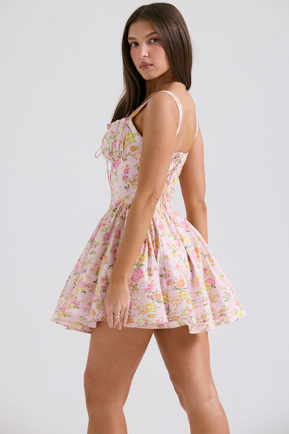 LILIANA - FLORAL MINI DRESS