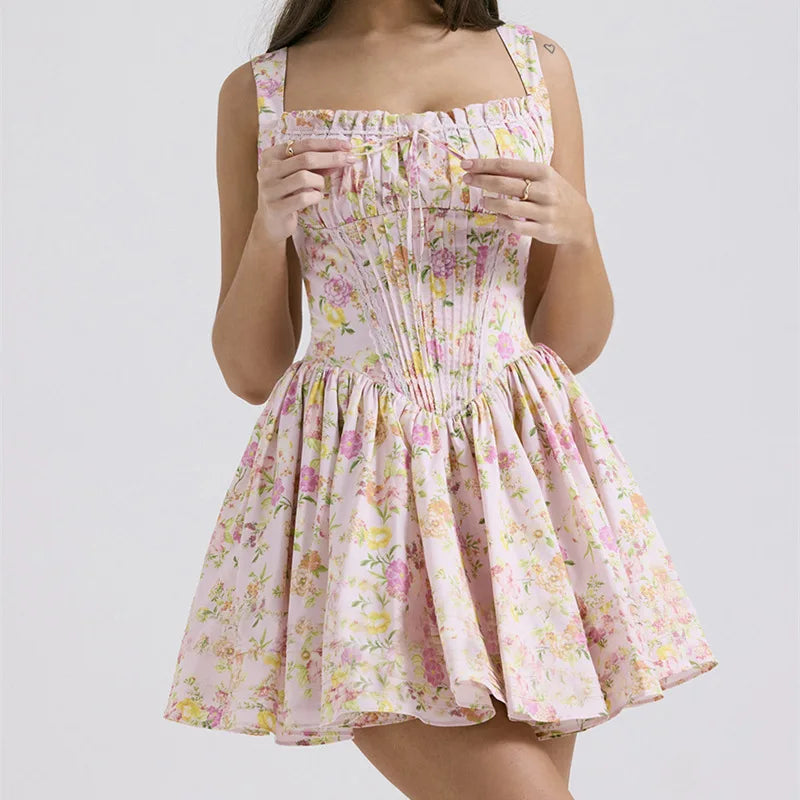 LILIANA - FLORAL MINI DRESS