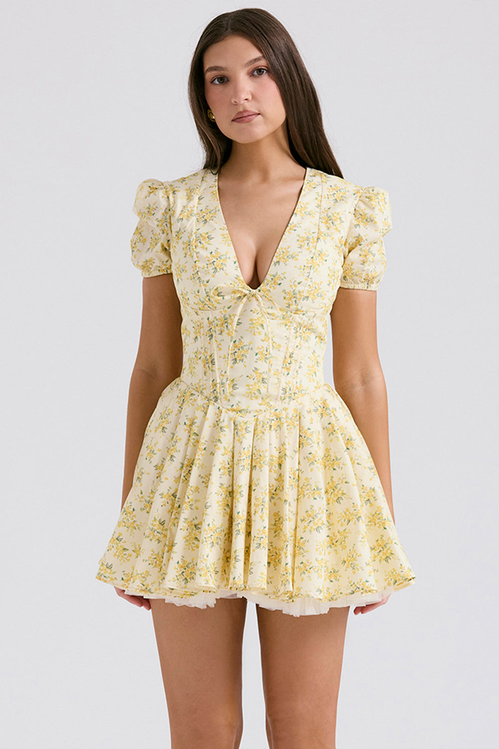 FAE - YELLOW FLOWER DRESS