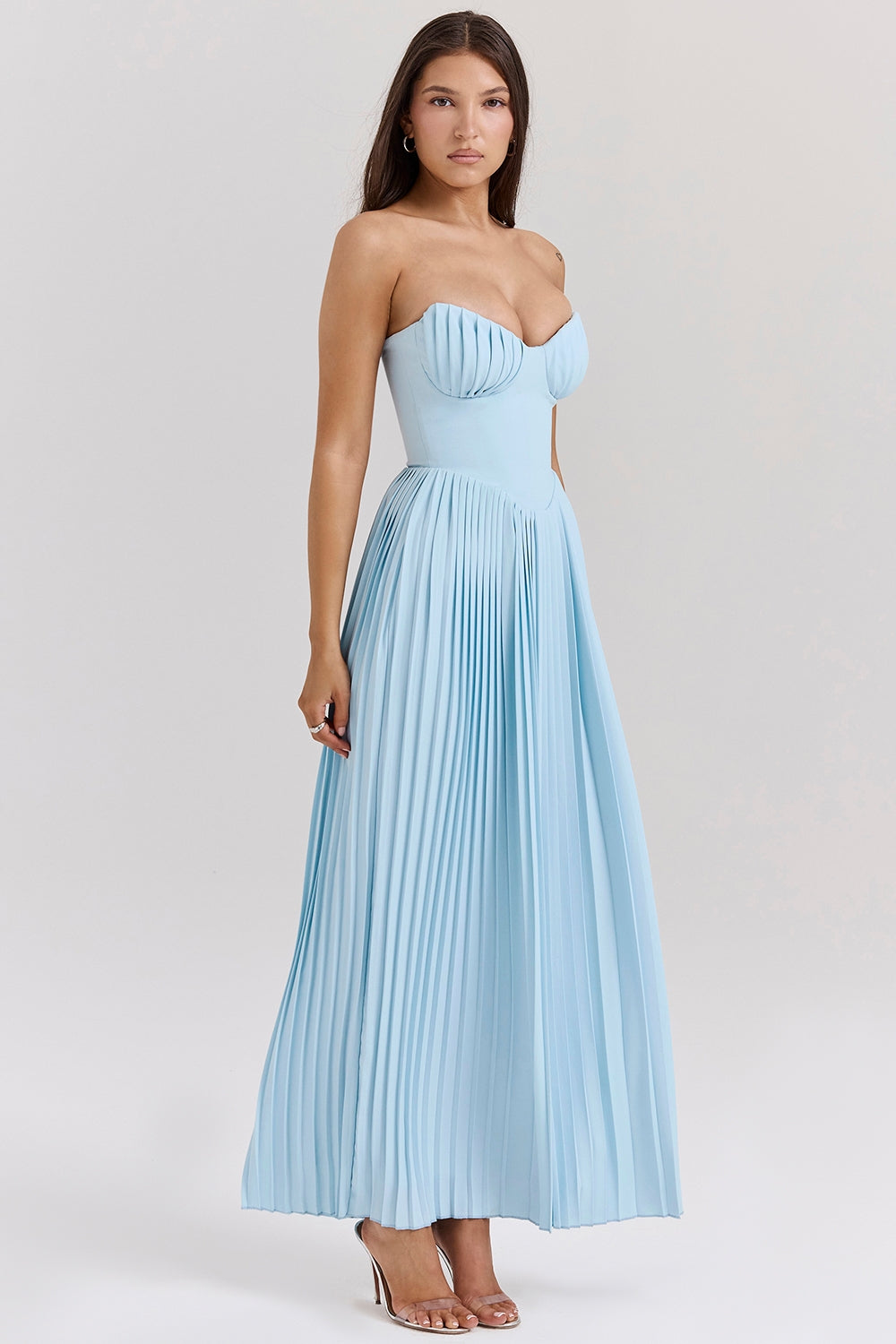 SABINA - BLUE MERMAID DRESS