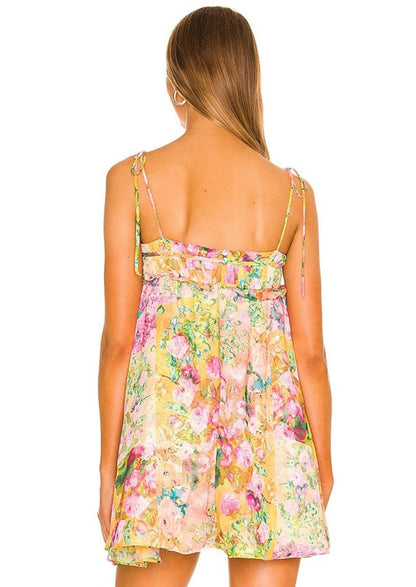 KELLY - FLORAL MINI DRESS