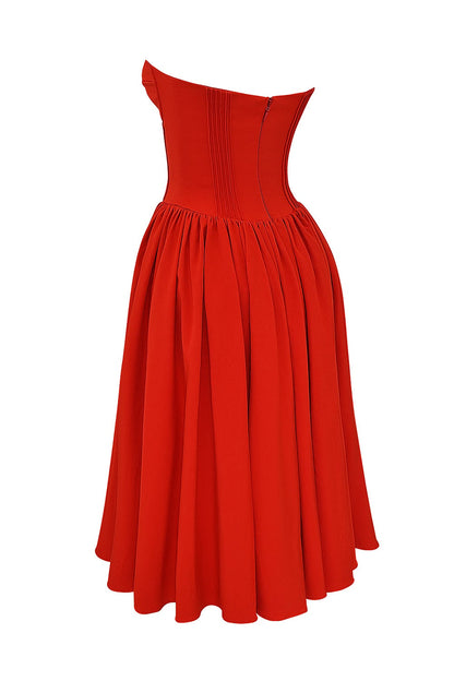 LAILA - RED SOLEIL BOUTIQUE DRESS