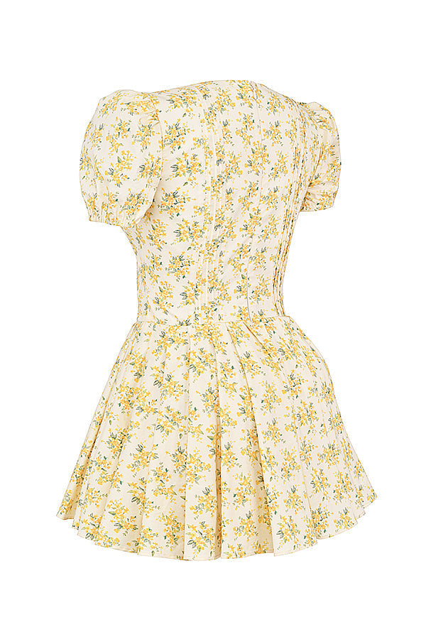 FAE - YELLOW FLOWER DRESS