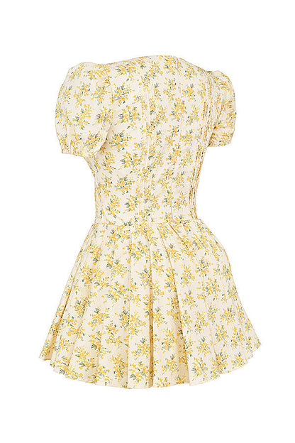 FAE - YELLOW FLOWER DRESS